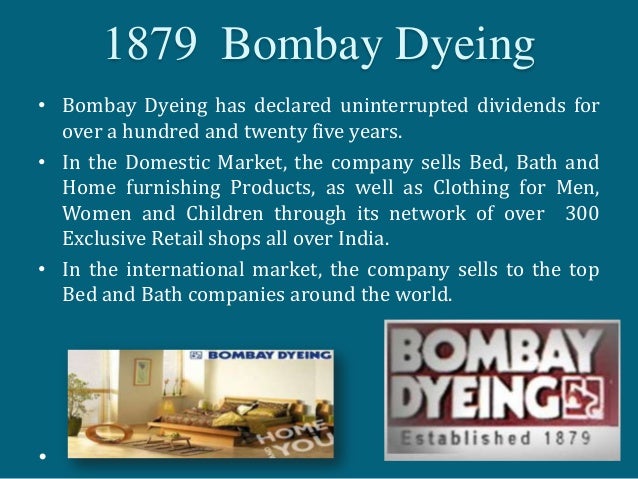 bombay dyeing annual report 2017-18 bombay dyeing tolichowki